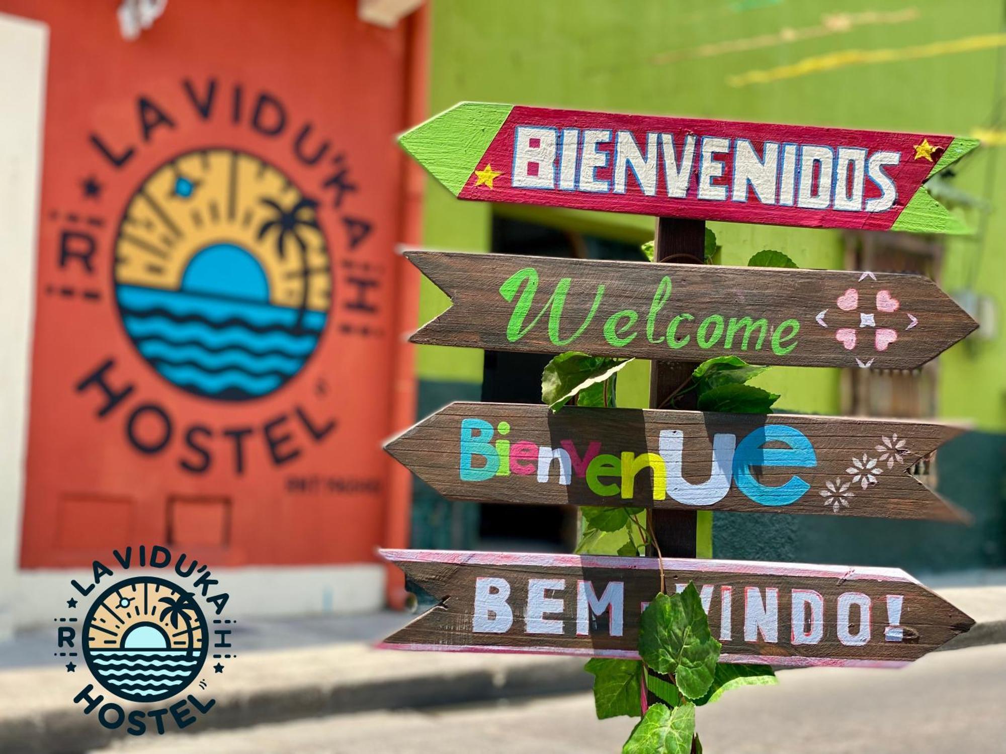 La Viduka Hostel Cartagena エクステリア 写真