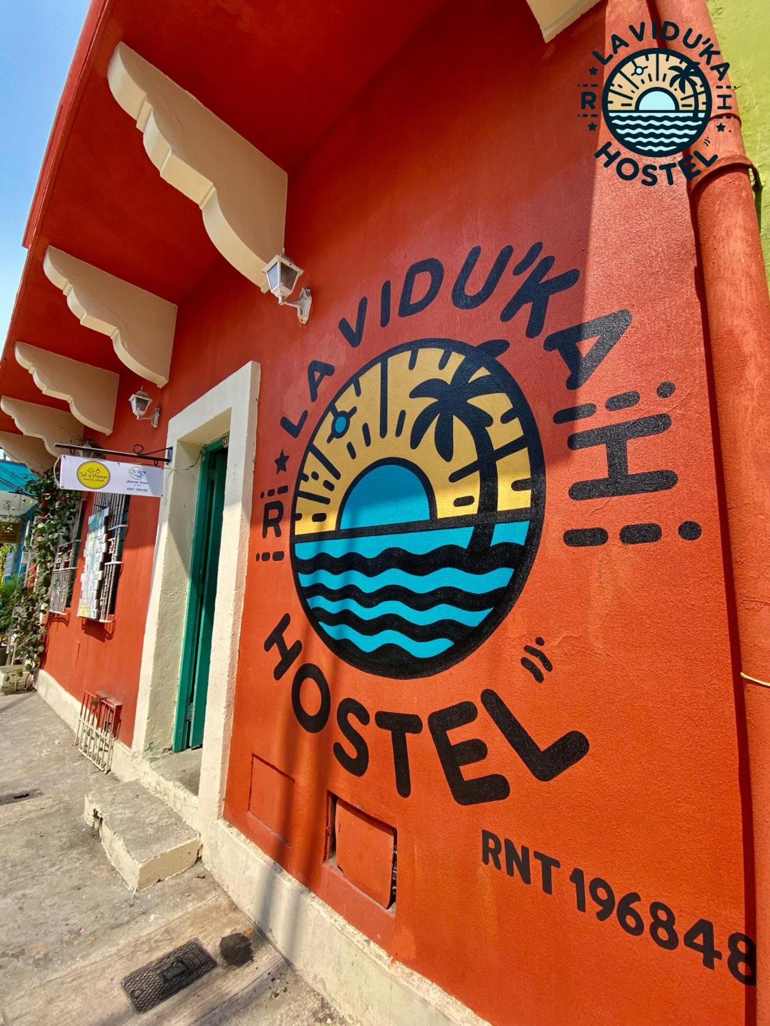 La Viduka Hostel Cartagena エクステリア 写真